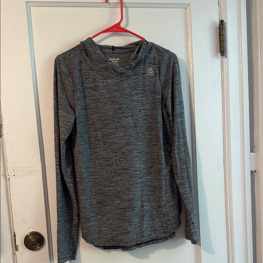 Reebok Charcoal Long Sleeve Top